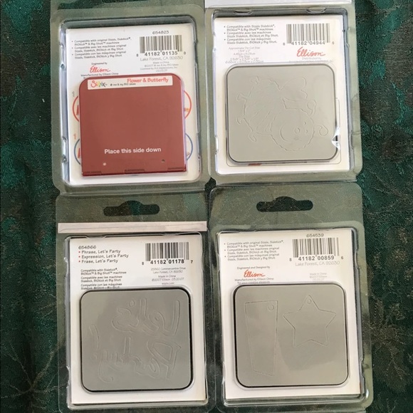 1 Embosslits & 3 Sizzlits - Picture 2 of 2